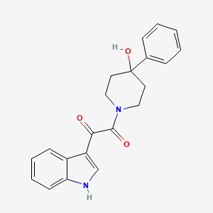 4-Piperidinol, 1-(1H-indol-3-yloxoacetyl)-4-phenyl-