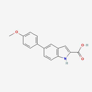 5-(4-methoxyphenyl)-1H-indole-2-carboxylic Acid