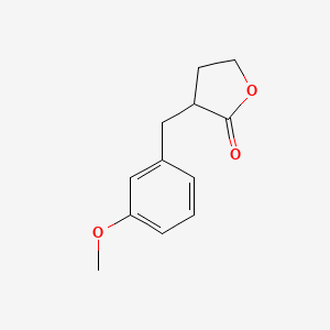 3-(3-Methoxybenzyl)-2-oxotetrahydrofuran