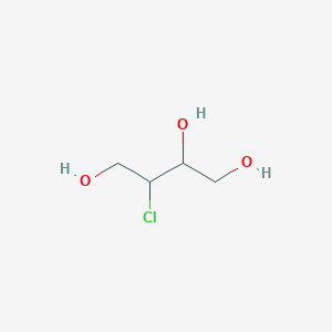 molecular formula C4H9ClO3 B8510682 3-Chlorobutane-1,2,4-triol CAS No. 87032-72-2