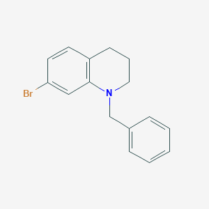 1-Benzyl-7-bromo-1,2,3,4-tetrahydro-quinoline