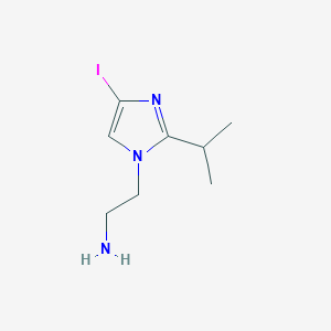 2-(4-Iodo-2-isopropyl-imidazol-1-yl)-ethylamine