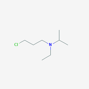 molecular formula C8H18ClN B8510969 3-(N-ethyl-N-isopropyl-amino)-propyl chloride 