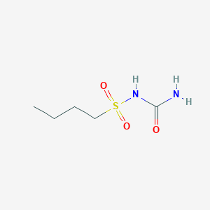molecular formula C5H12N2O3S B8511026 N-(n-butyl)sulfonylurea 