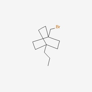 1-(Bromomethyl)-4-propylbicyclo[2.2.2]octane