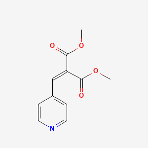 molecular formula C11H11NO4 B8511098 Dimethyl (4-pyridylmethylene)malonate CAS No. 25842-51-7