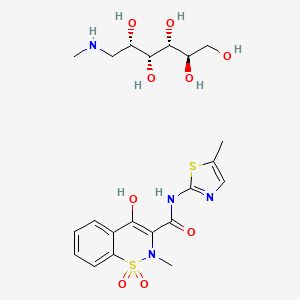 molecular formula C21H30N4O9S2 B8511115 Meloxicam meglumine CAS No. 244241-52-9