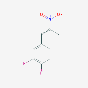1,2-Difluoro-4-(2-nitroprop-1-enyl)benzene