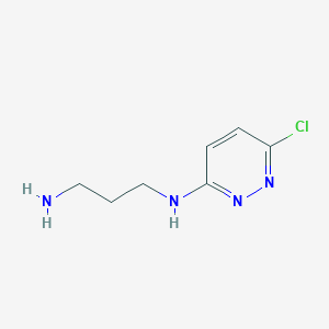 N-(6-chloro-3-pyridazinyl)-1,3-propanediamine