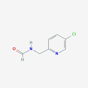 N-((5-Chloropyridin-2-yl)methyl)formamide