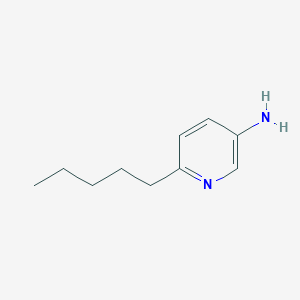 3-Amino-6-pentylpyridine