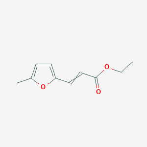 Ethyl beta-(5-methyl-2-furanyl)acrylate