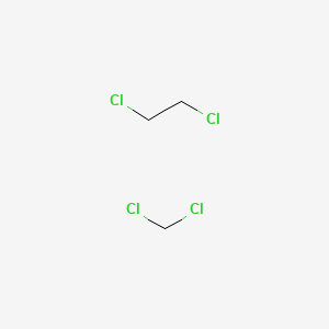 molecular formula C3H6Cl4 B8511483 1,2-Dichloroethane methylene chloride 