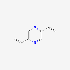 molecular formula C8H8N2 B8511631 2,5-Divinylpyrazine 