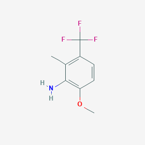 6-Methoxy-2-methyl-3-(trifluoromethyl)benzenamine