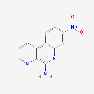 8-Nitrobenzo[f][1,7]naphthyridin-5-amine