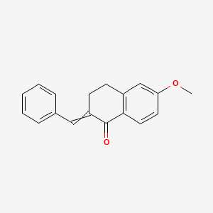 2-Benzylidene-6-methoxy-3,4-dihydro-2H-naphthalen-1-one