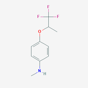 Benzenamine,N-methyl-4-(2,2,2-trifluoro-1-methylethoxy)-