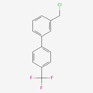 3-(4-Trifluoromethylphenyl)-benzyl chloride