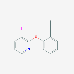 2-(2-Tert-butylphenoxy)-3-iodopyridine
