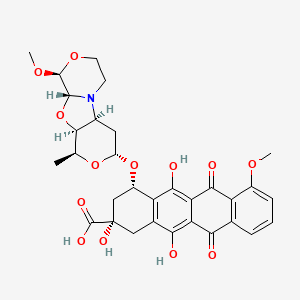 molecular formula C31H33NO13 B8512047 PNU-159682 carboxylic acid 