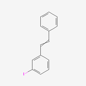 B8512069 1-Iodo-3-(2-phenylethenyl)benzene CAS No. 81228-91-3