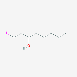 molecular formula C8H17IO B8512156 1-Iodooctan-3-OL CAS No. 50999-68-3