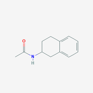 molecular formula C12H15NO B8512236 2-(Acetylamino)tetralin CAS No. 102871-72-7