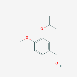 molecular formula C11H16O3 B8512251 (3-Isopropoxy-4-methoxyphenyl)methanol 