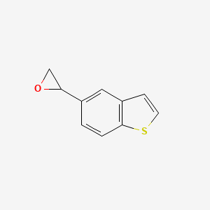 molecular formula C10H8OS B8512277 2-(Benzo[b]thiophen-5-yl)oxirane 
