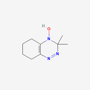 1,2,4-Benzotriazine, 2,3,5,6,7,8-hexahydro-3,3-dimethyl-, 4-oxide