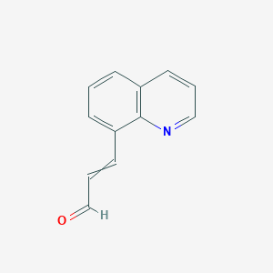 3-(8-Quinolinyl)-2-propenal