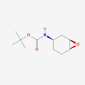 tert-Butyl ((1R,3R,6S)-7-oxabicyclo[4.1.0]heptan-3-yl)carbamate