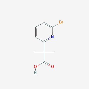 2-(6-Bromopyridin-2-yl)-2-methylpropanoic acid