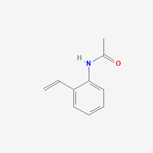 molecular formula C10H11NO B8512440 N-(2-ethenylphenyl)acetamide CAS No. 29124-68-3