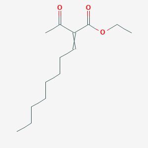 Ethyl 2-acetyldec-2-enoate