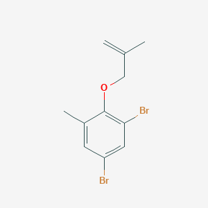 2,4-Dibromo-6-methylphenyl 2-methylprop-2-en-1-yl ether