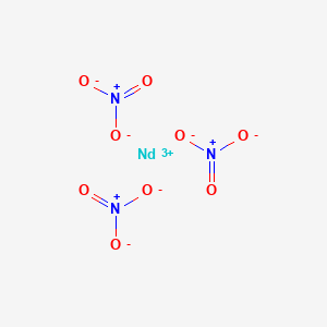 molecular formula N3NdO9 B8512607 Neodymium(3+);trinitrate CAS No. 22653-35-6