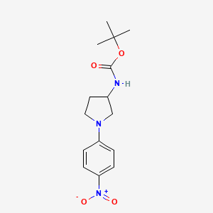 Tert-butyl 1-(4-nitrophenyl)pyrrolidin-3-ylcarbamate