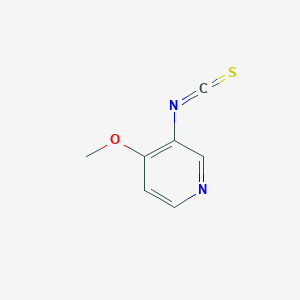 molecular formula C7H6N2OS B8512840 3-Isothiocyanato-4-methoxypyridine 