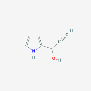 3-Hydroxy-3-(1H-pyrrol-2-yl)-1-propyne