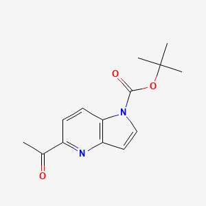 Tert-butyl 5-acetylpyrrolo[3,2-b]pyridine-1-carboxylate