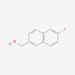 molecular formula C11H9IO B8512898 6-Iodonaphthalene-2-methanol 