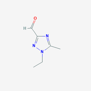 1-ethyl-5-methyl-1H-[1,2,4]triazole-3-carbaldehyde