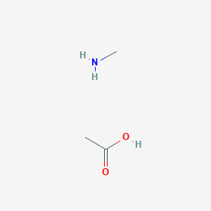 molecular formula C3H9NO2 B8513200 Methylamine acetate 
