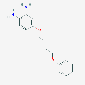 molecular formula C16H20N2O2 B8513206 4-(4-Phenoxybutoxy)benzene-1,2-diamine CAS No. 58841-40-0