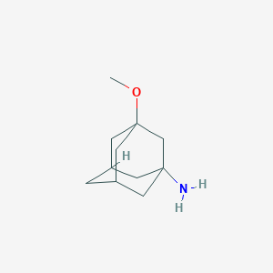 molecular formula C11H19NO B8513237 3-Methoxy-1-adamantylamine 