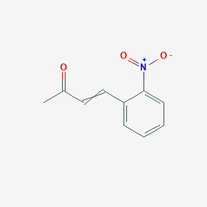 molecular formula C10H9NO3 B8513287 4-(2-Nitrophenyl)-3-buten-2-one 