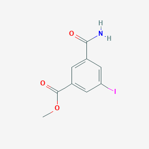 B8513511 Methyl 3-carbamoyl-5-iodobenzoate CAS No. 453566-17-1