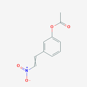 [3-(2-nitroethenyl)phenyl] acetate